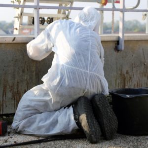 professional asbestos abatement picture id1051386514